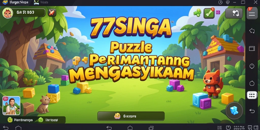 Tampilan gameplay 77SINGA yang menarik dan interaktif.