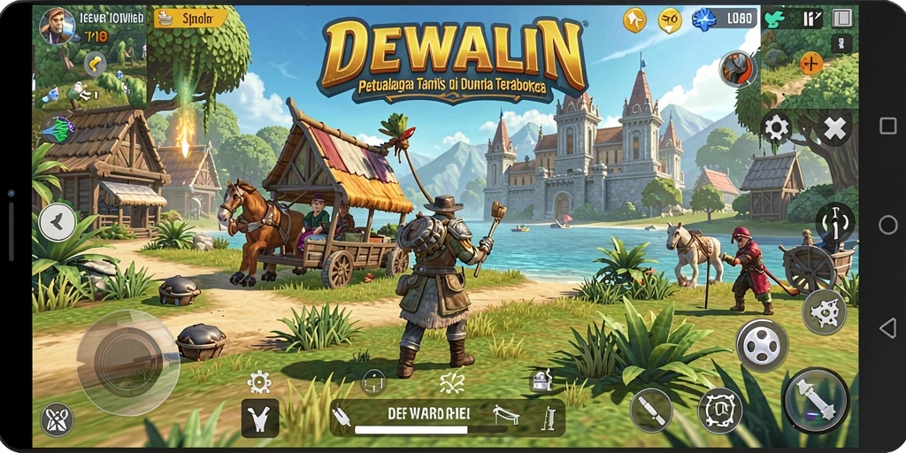 Tampilannya menangkap esensi petualangan dalam dunia Open World.