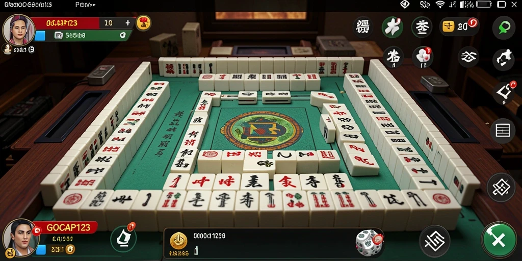 Gameplay Mahjong yang menarik dan menantang di GOCAP123.