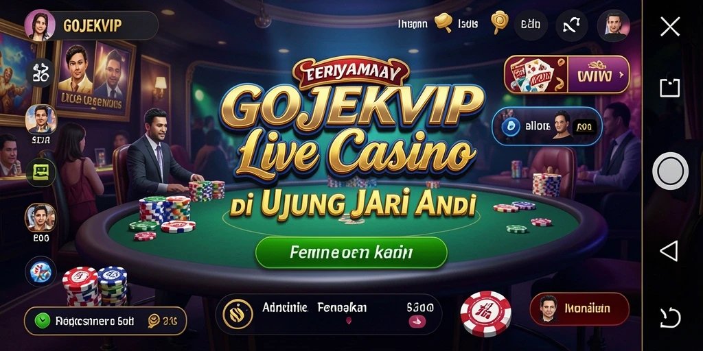 Gameplay Live Casino GOJEKVIP yang mendebarkan dan interaktif.
