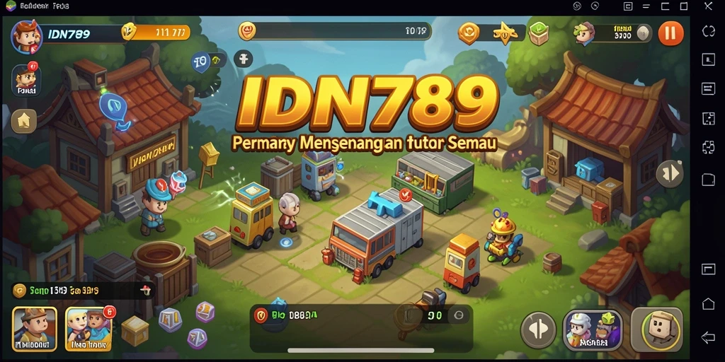 Tampilan gameplay menarik dari IDN789 dengan elemen Idle yang menyenangkan.