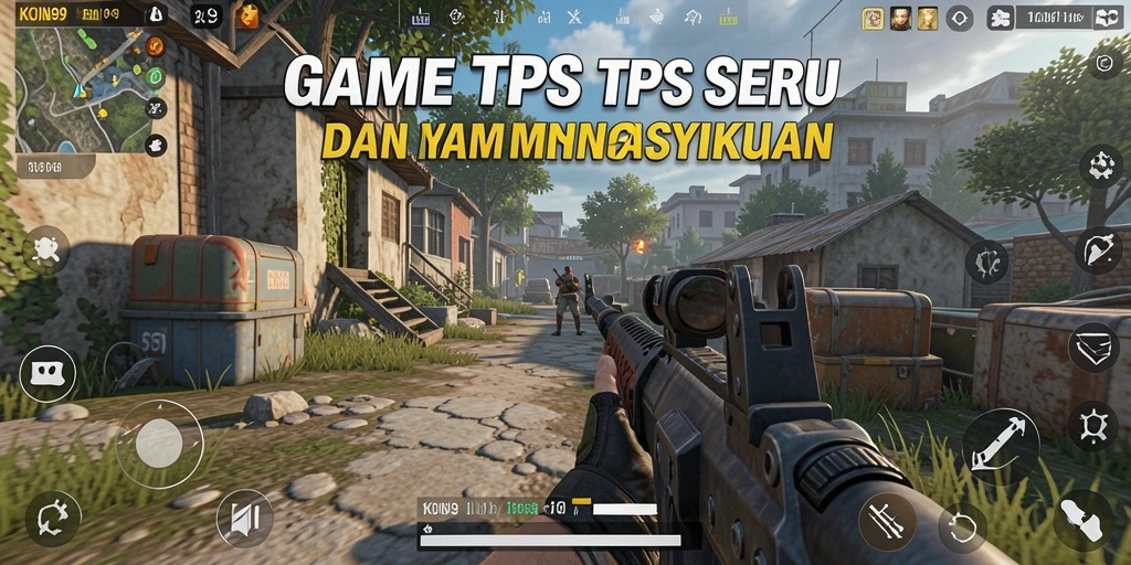 Screenshot KOIN99 menampilkan aksi seru dalam permainan TPS.