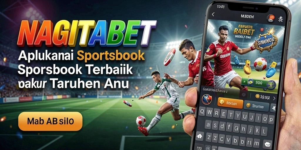 Tampilan antarmuka pengguna NAGITABET saat bertaruh pada olahraga.