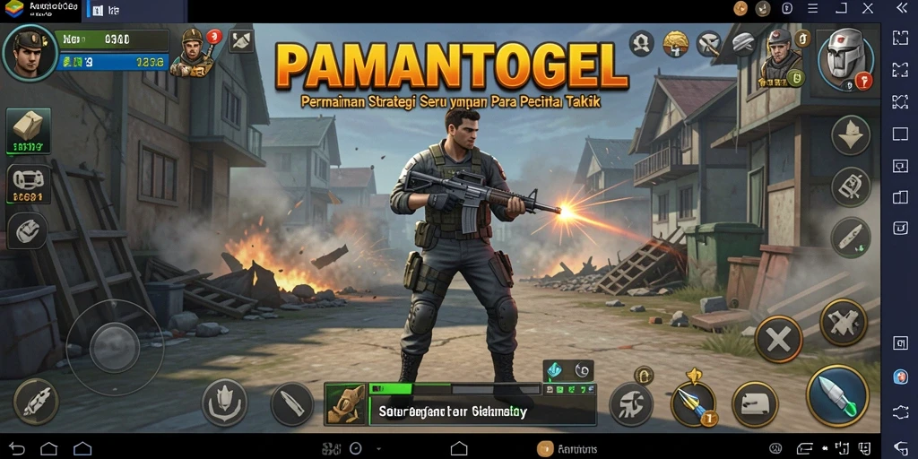 Tampilan gameplay strategis yang seru dan menantang di PAMANTOGEL.
